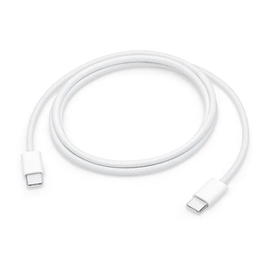 Apple Кабель USB-C плетёный 60 Вт (1 м) — вид спереди