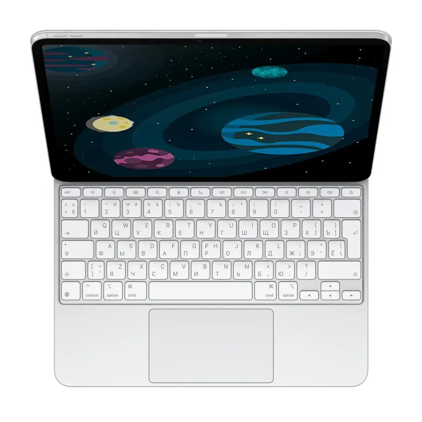 Apple Magic Keyboard iPad Pro 13 White — фото 1