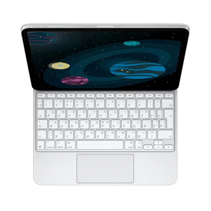 Apple Magic Keyboard iPad Pro 11 White — фото 2