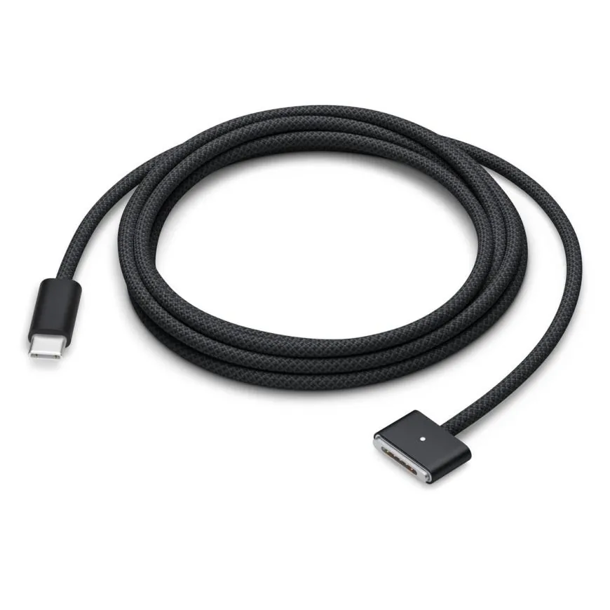 Apple кабель USB-C to MagSafe 3 2m — вид спереди