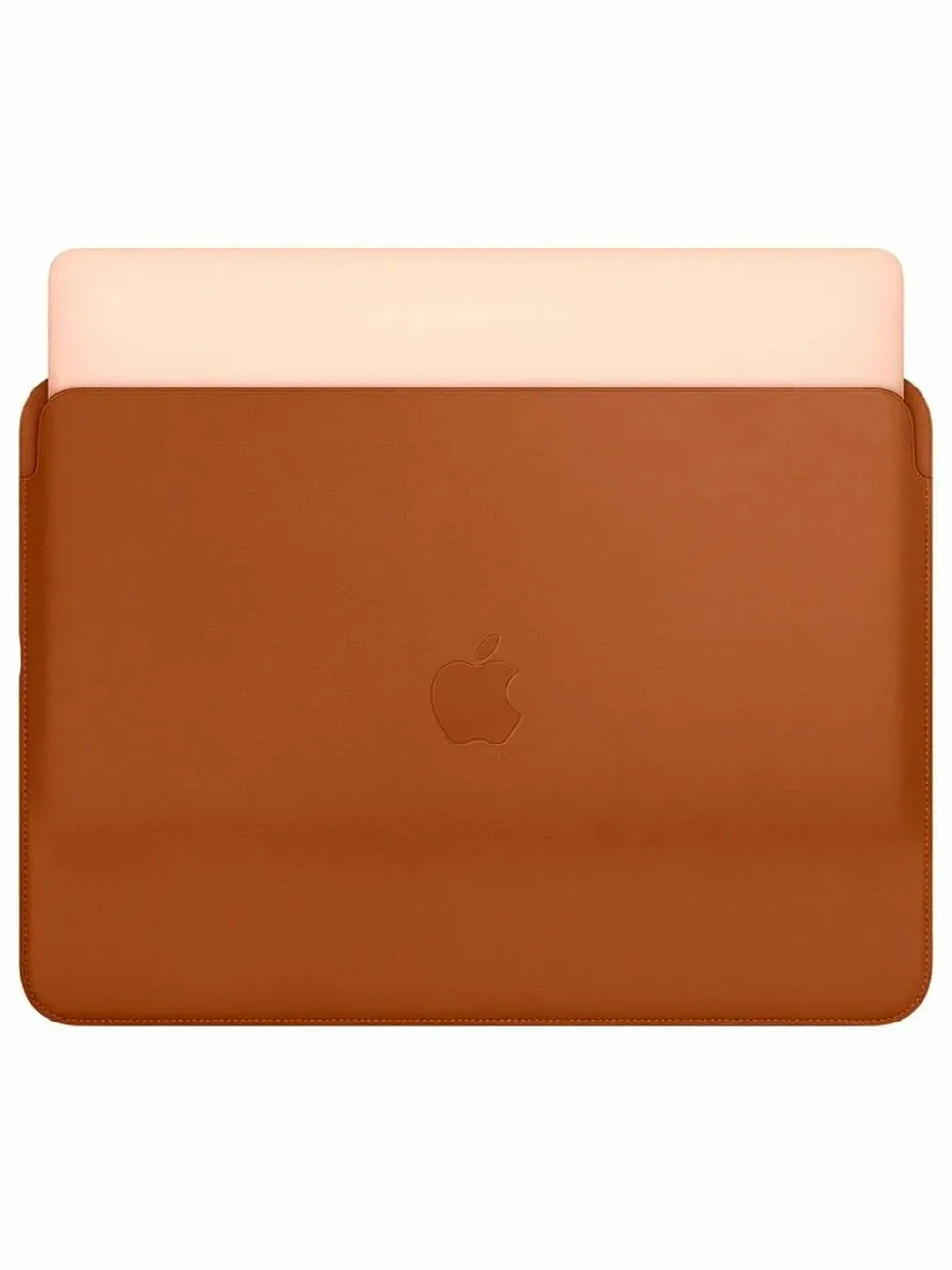 Apple MacBook Pro 16 Leather Sleeve — вид спереди