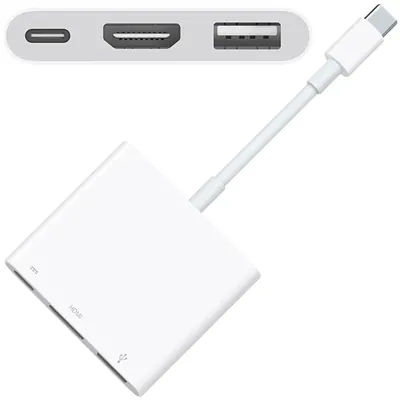 Apple Многопортовый цифровой AV-адаптер USB-C