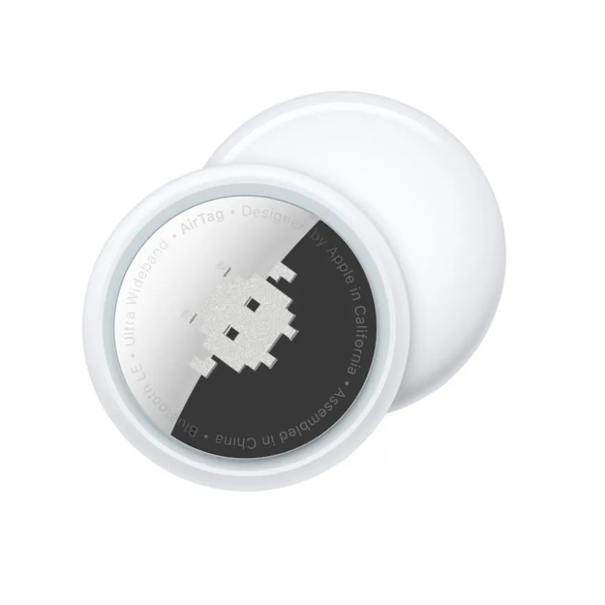Apple AirTag — вид спереди
