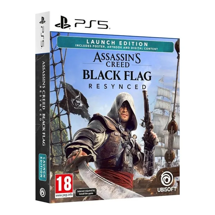 Assassin's Creed Black Flag Resynced (PS5) — вид спереди