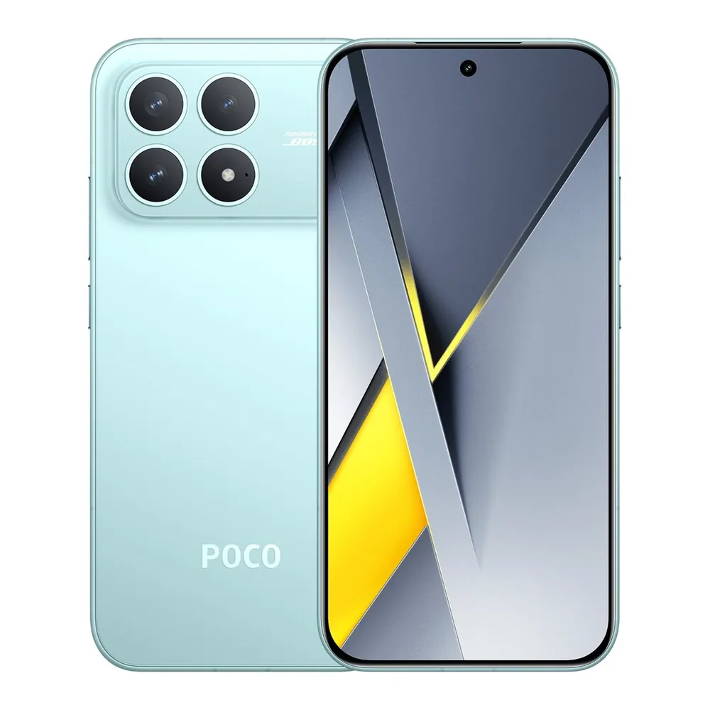 Xiaomi POCO F8 Pro — вид спереди