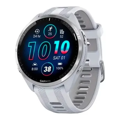 Garmin Forerunner 965 47 мм AMOLED Silver/White