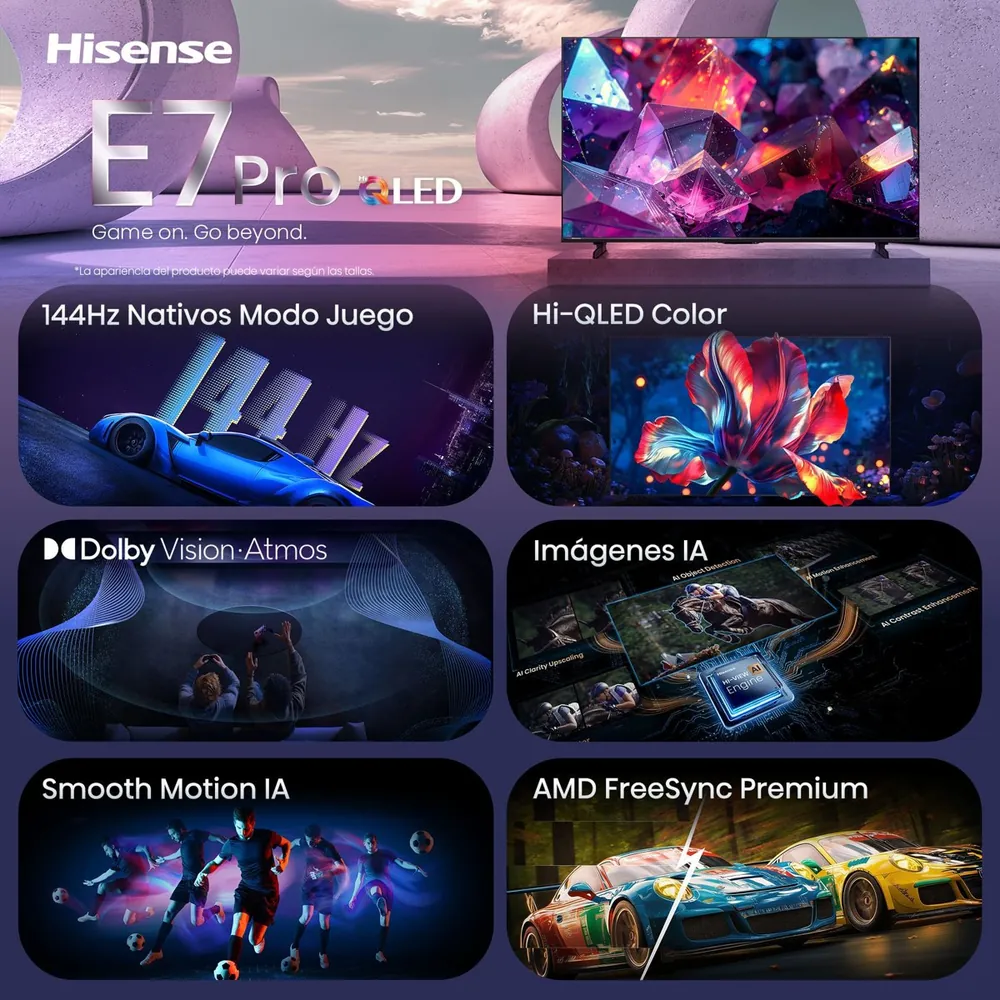 Hisense 75E7S PRO, 75" — фото 2
