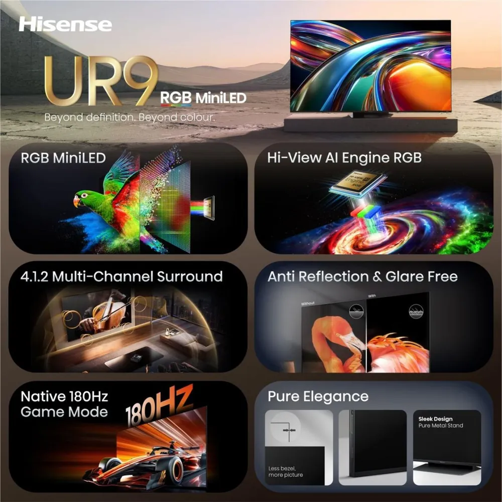Hisense 85UR9S, 85" — фото 3