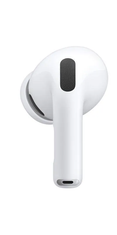 Apple AirPods Pro 3 — левый наушник — вид спереди