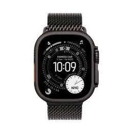 Apple Watch Ultra 3 49 мм Black Milanese Loop (S)
