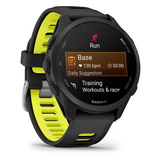 Garmin Forerunner 170 AMOLED Black/Amp Yellow — фото 2