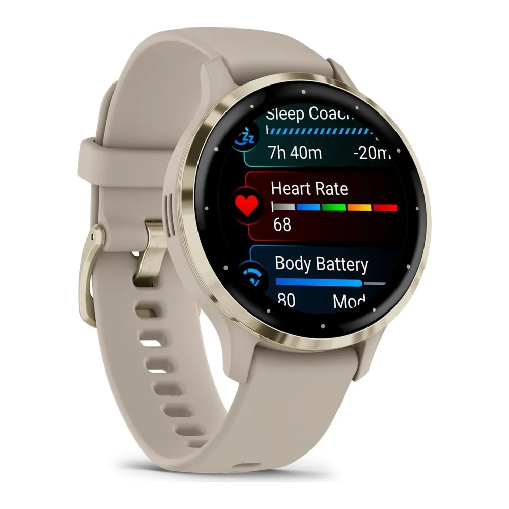 Garmin Venu 3S Soft Gold/French Gray — фото 3