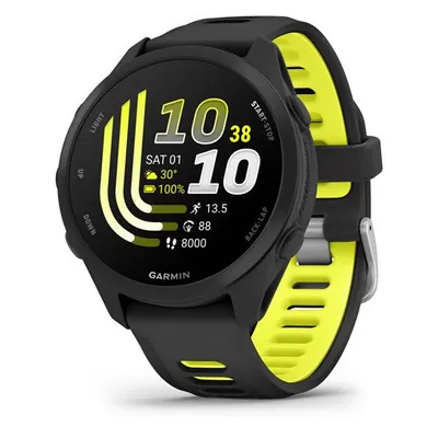 Garmin Forerunner 170 AMOLED Black/Amp Yellow