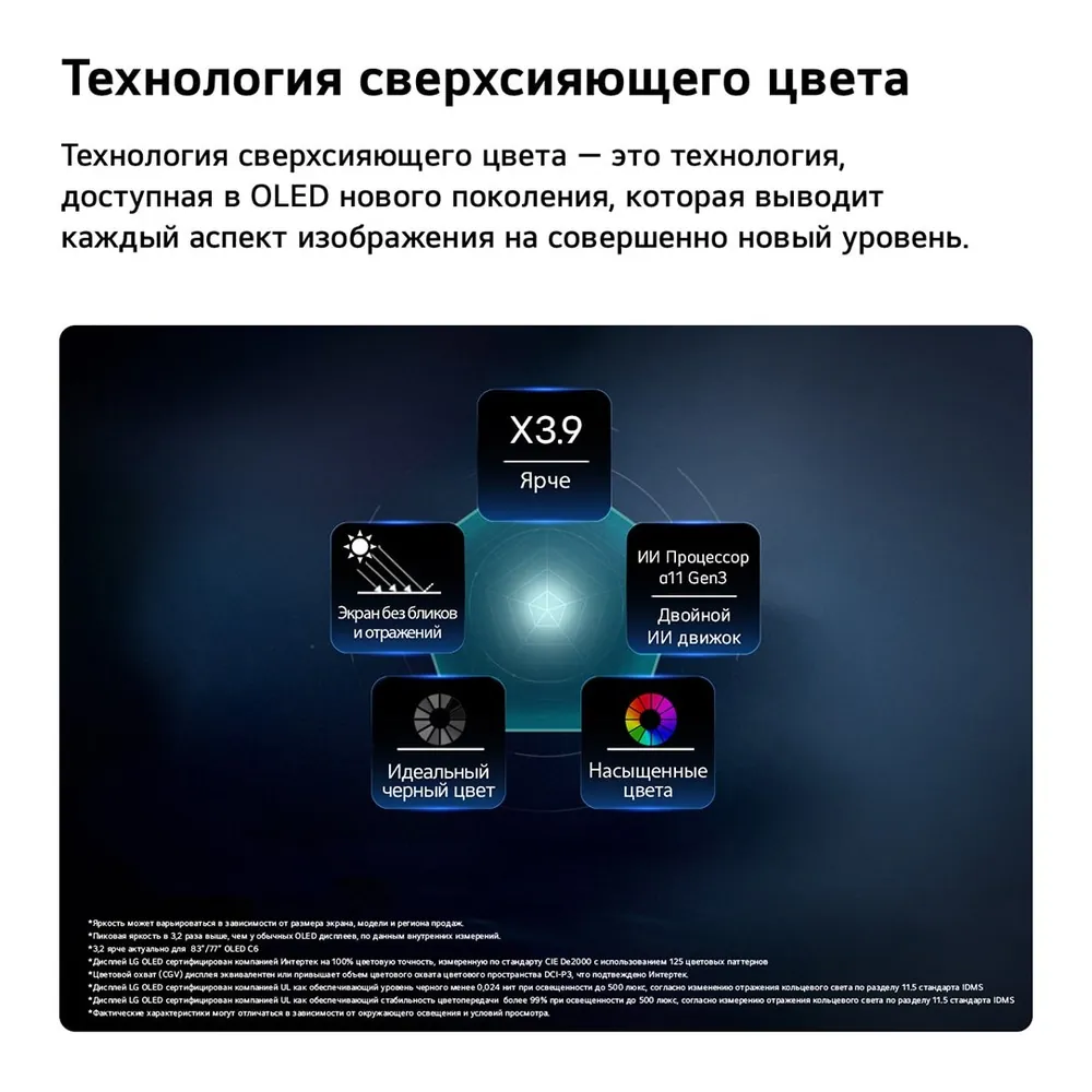 LG OLED55G6RLA.ARU, 55" — фото 3