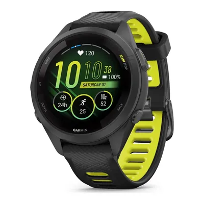 Garmin Forerunner 265S Black/Amp Yellow