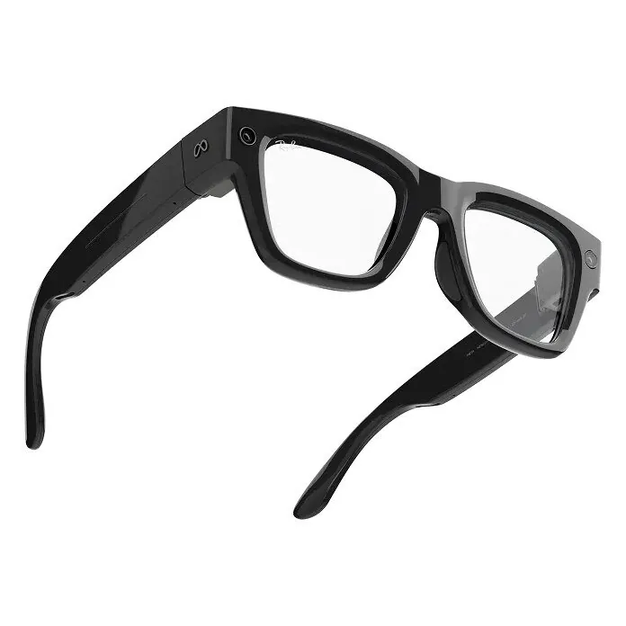 Meta Ray-Ban Display Shiny Black — оправа Large — вид спереди