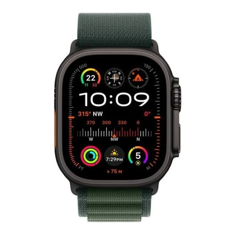 Apple Watch Ultra 2 49 мм Dark Green Alpine Loop (M) — фото 1