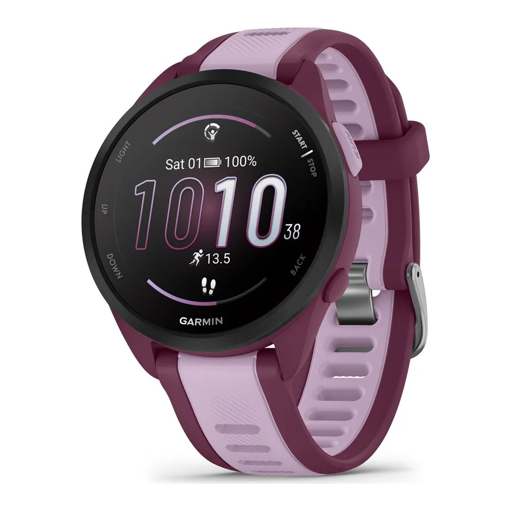 Garmin Forerunner 165 Music 43 мм Berry/Lilac — фото 1