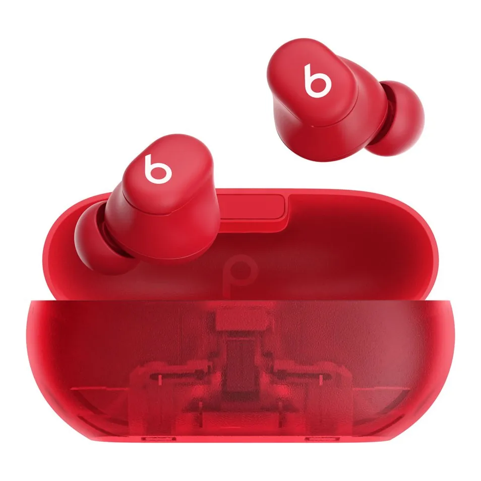 Beats Solo Buds Transparent Red — фото 2