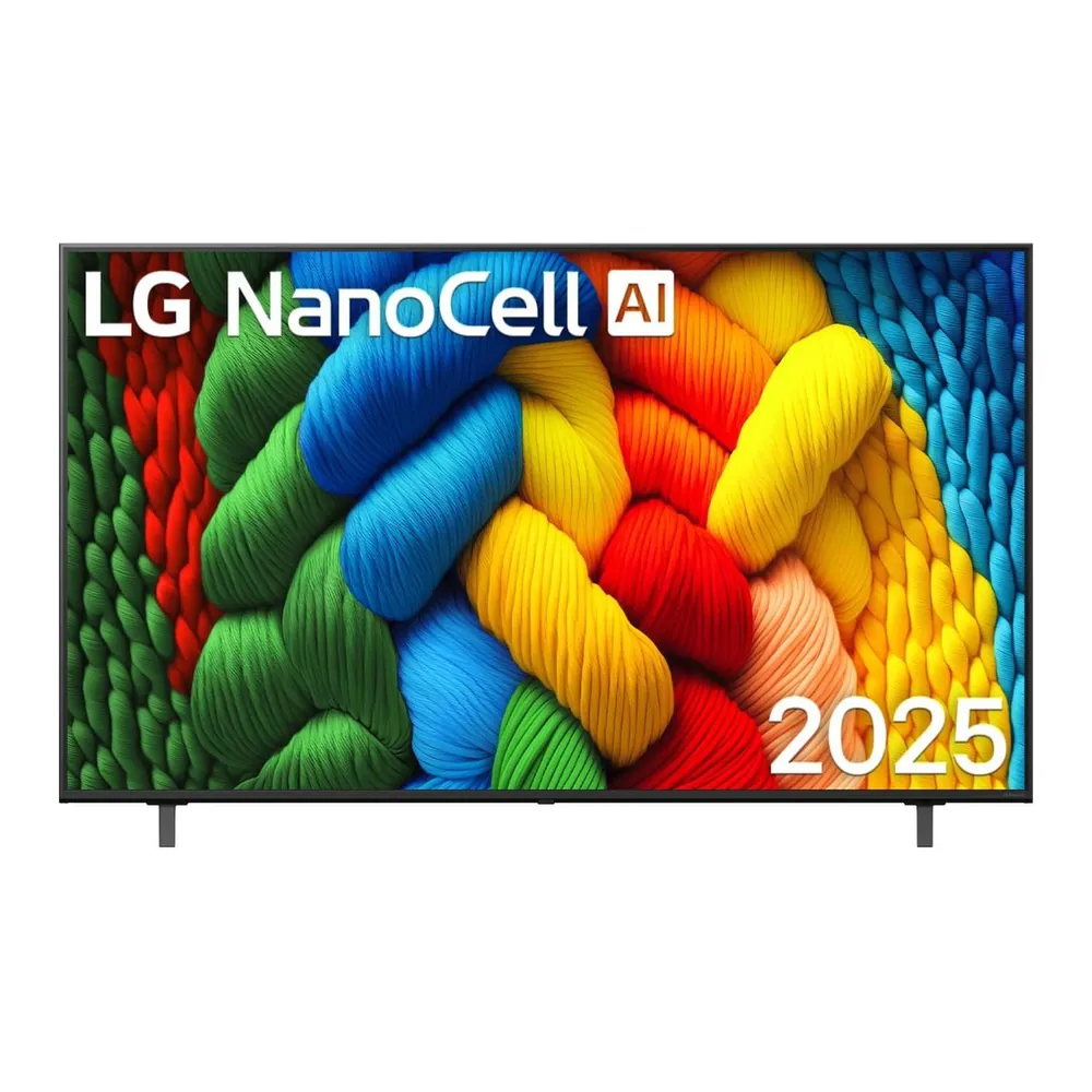 LG 65NANO80A6B.ARUG, 65" — вид спереди