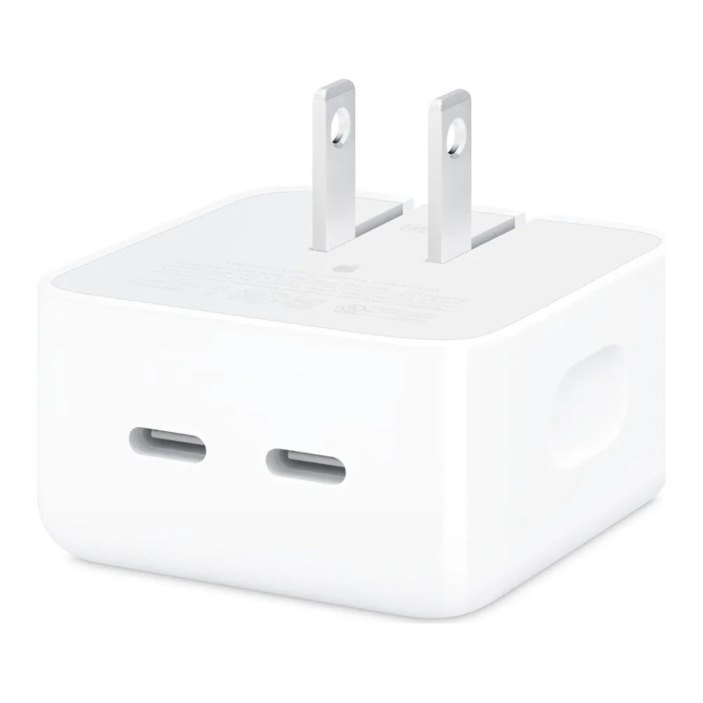 Apple Power Adapter 35w USB-C Port — вид спереди