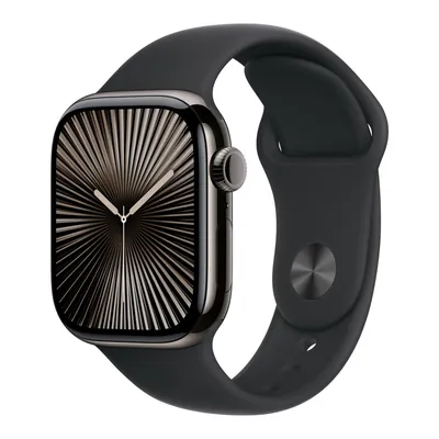 Apple Watch Series 10 42 мм Sport Band Black (S/M)