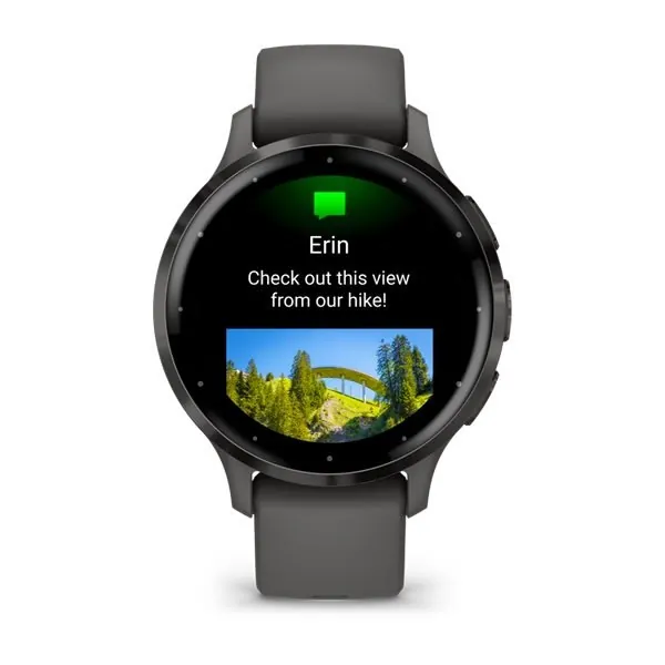 Garmin Venu 3S 41 мм Gray Silicone Band — фото 2