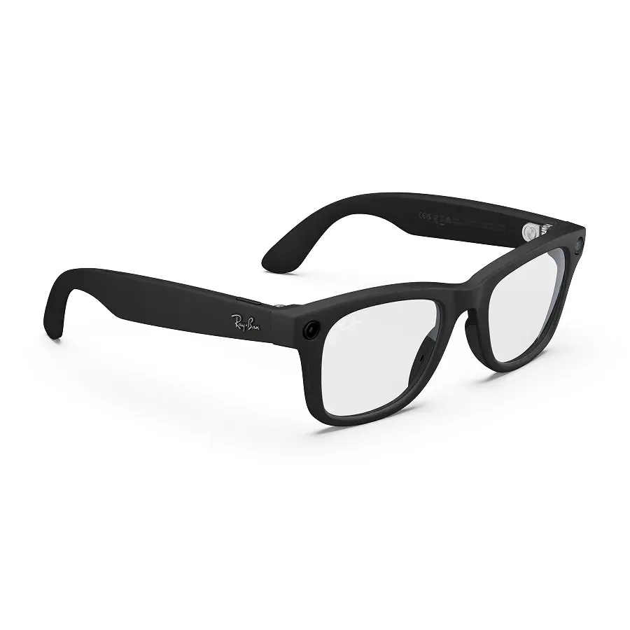 Ray-Ban Meta Wayfarer Matte Black/Clear (Standard) — фото 3