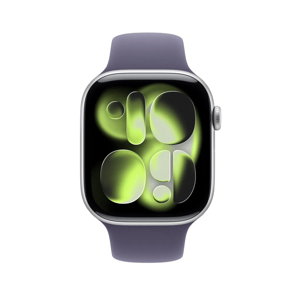 Apple Watch Series 11 46 мм Silver Sport Band Purple (M/L) — фото 2