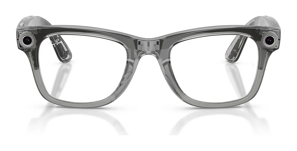 Ray-Ban Wayfarer Shiny Chalky Gray (Standard) — фото 2