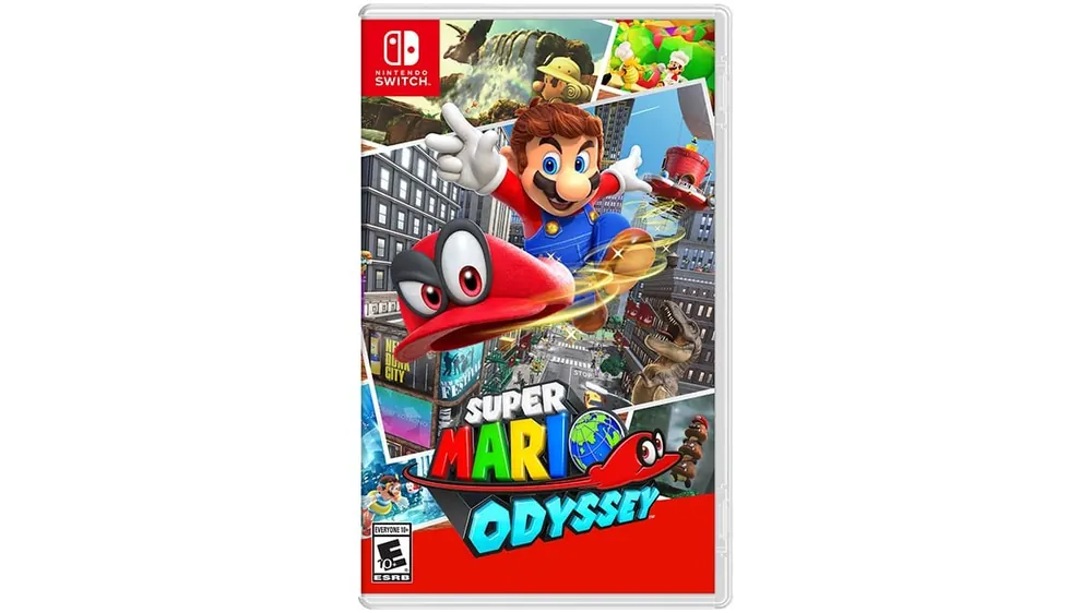 Super Mario Odyssey (Nintendo Switch) — вид спереди