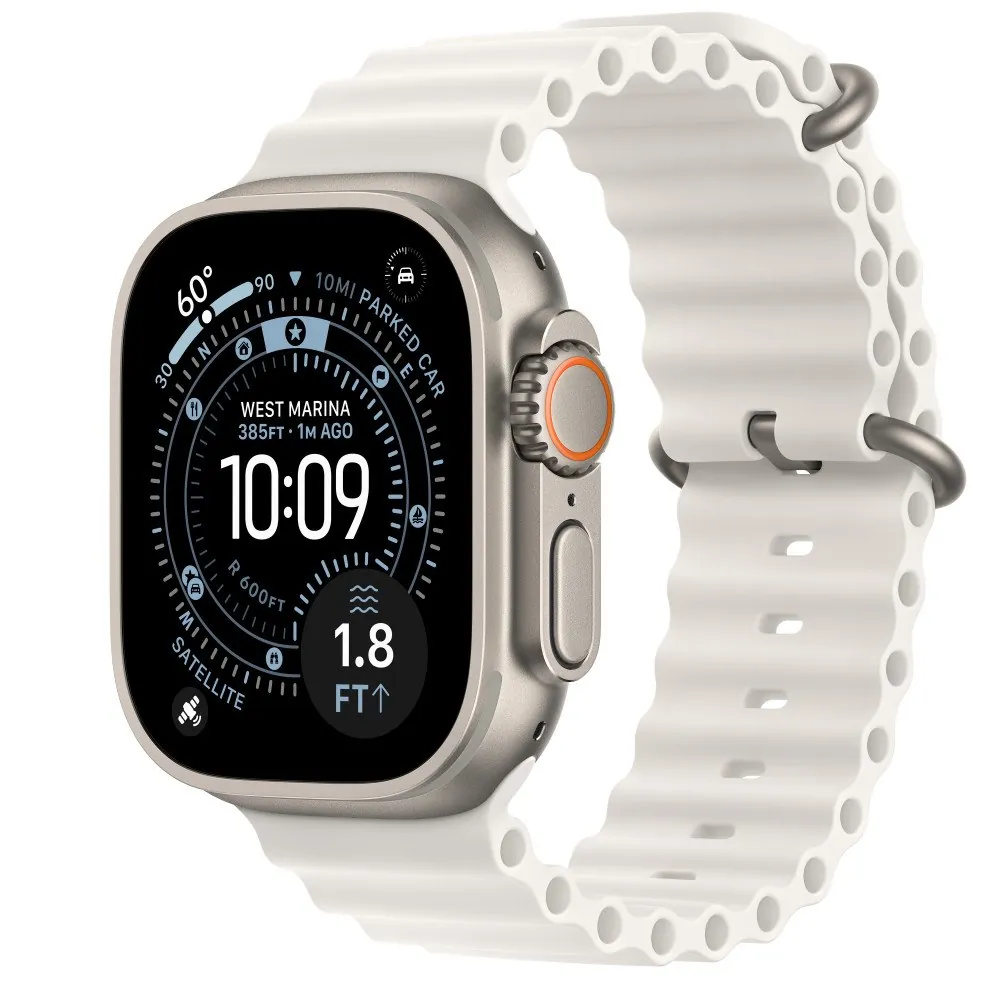 Apple Watch Ultra 2 49 мм White Ocean Band — фото 1