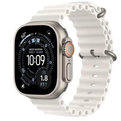 Apple Watch Ultra 2 49 мм White Ocean Band