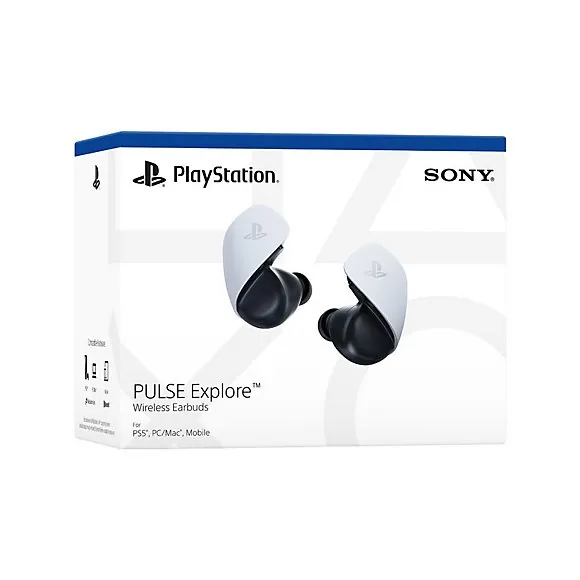 Sony Pulse Explore Wireless Earbuds White — фото 3