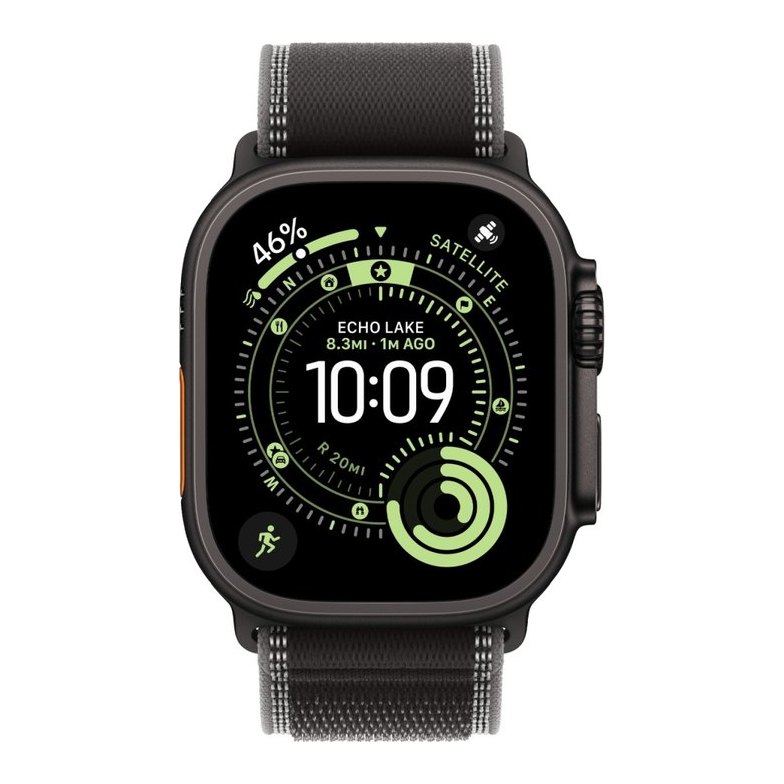 Apple Watch Ultra 3 49 мм Charcoal Trail Loop (M/L)