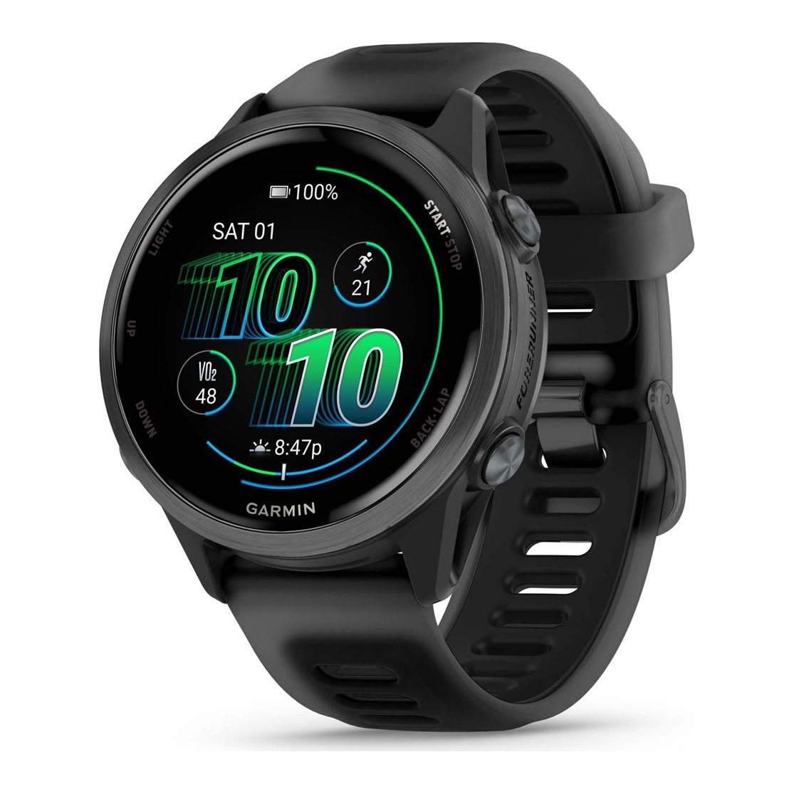 Garmin Forerunner 570 42 мм Slate Gray/Translucent Black