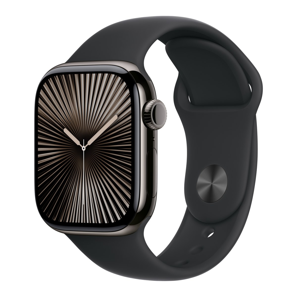Apple Watch Series 10 42 мм Sport Band Black (M/L)